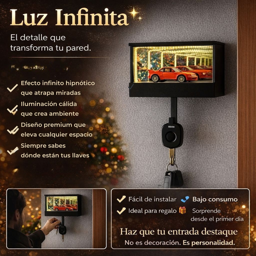 Garaje para llaves con luz