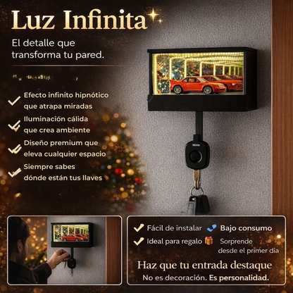 Garaje para llaves con luz